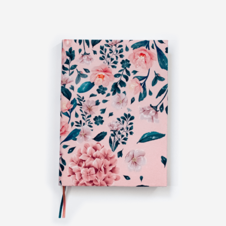 aurora-bee-caderno-bullet-journal-degrade-floral-rosa-frente