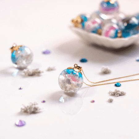 aurora bee Colar Céu de Algodão 2